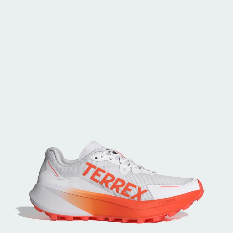 Adidas Terrex Agravic 3 Trail Running Cloud White / Semi Impact Orange / Dash Grey | JI0955