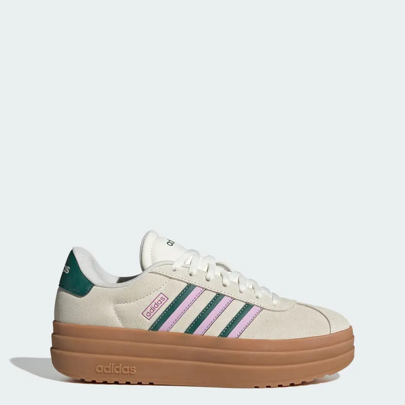 Adidas VL Court Bold Off White / Collegiate Green / Bliss Lilac | JI1788