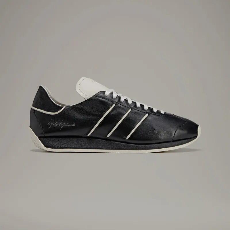 Adidas Y-3 Country Black / Black / Talc | JS0586