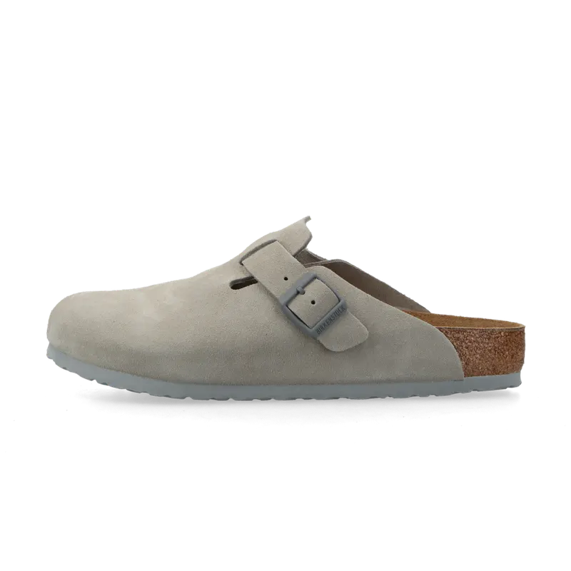 Birkenstock Boston Suede Leather (stone coin) – 1027688 | 1027688
