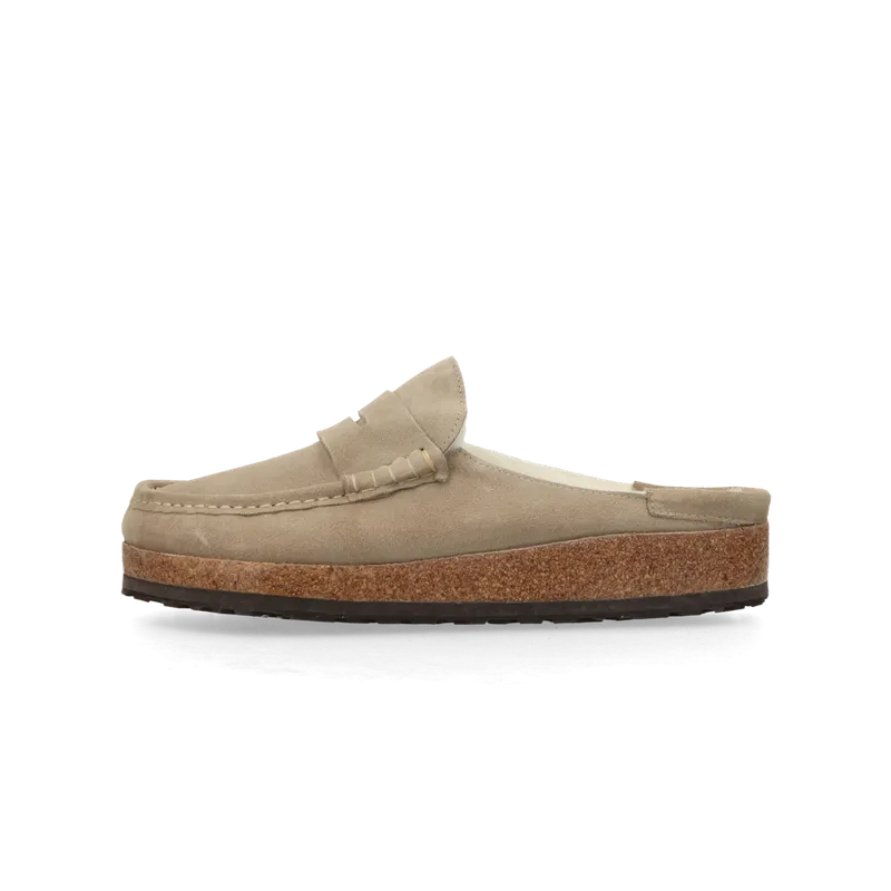 Birkenstock Naples Shearling Natural Leather Oiled “Taupe” – 1028084 “Natural/Taupe” | 1028084