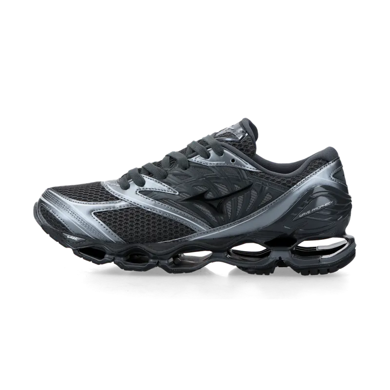 Mizuno Wave Prophecy LS “anodized” (black sand / black / metallic gey) – D1GA251103 | D1GA251103