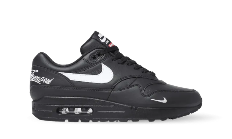 Nike Air Max 1 ’87 SP Supreme Black “Black/White/Black” | HF8813-001