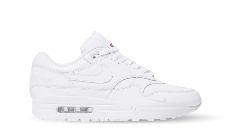 Nike Air Max 1 ’87 SP Supreme “White/White/White” | HF8813-100
