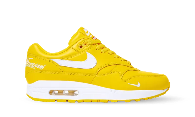 Nike Air Max 1 ’87 SP Supreme “Speed Yellow/White/Speed Yellow” | HF8813-700