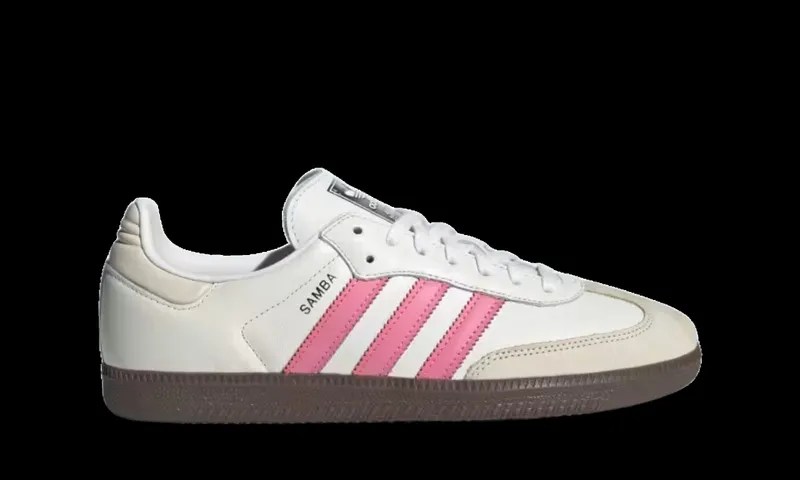 Adidas Samba OG Linen Green Metallic (W) “Cloud White/Lucid Pink/Wonder Whtie” | IG1962
