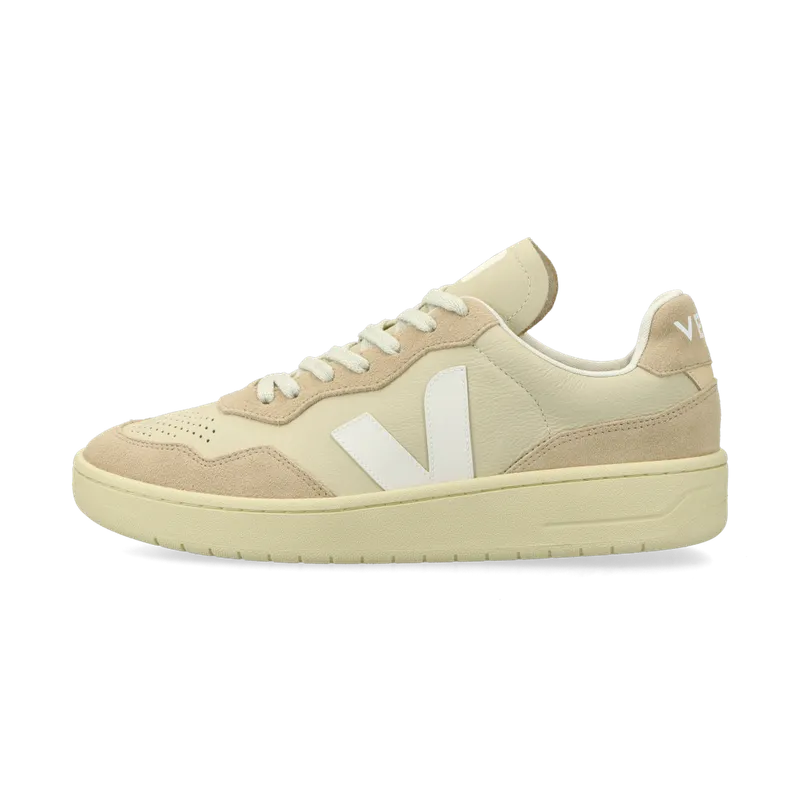 VEJA V-90 Leather (pierre / white) – VD2003378 | VD2003378