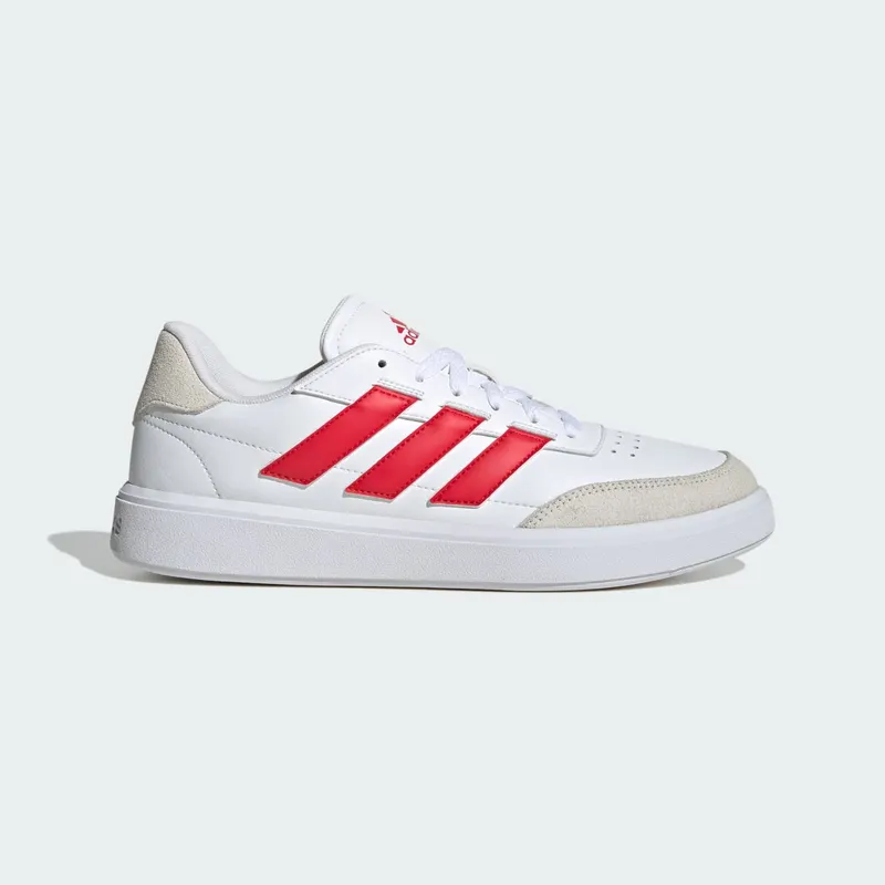 Adidas Courtblock Cloud White / Pure Ruby / Off White | JP5342