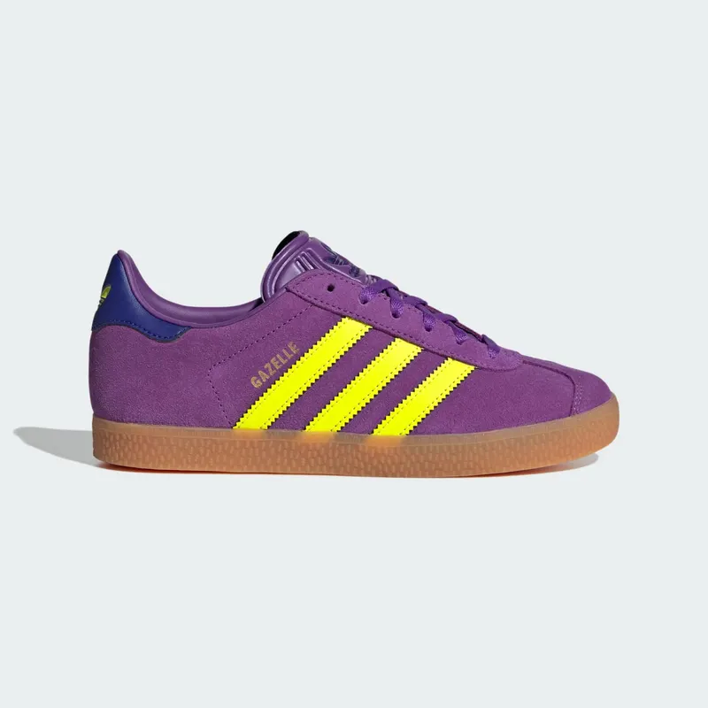 Adidas Gazelle Kids Active Purple / Solar Yellow / Collegiate Purple | JP7126