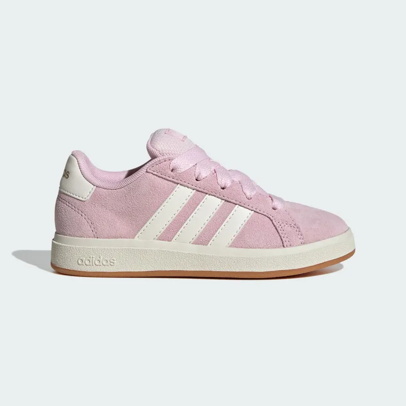Adidas Grand Court 00s Kids Clear Pink / Off White / Gum | JP5895
