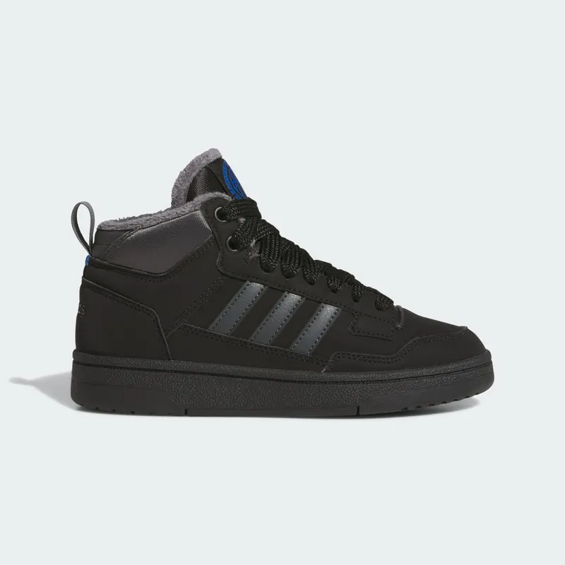 Adidas Rapid Court Mid Winterized Core Black / Grey Six / Bright Royal “Core Black/Grey Six/Royal” | JR2804