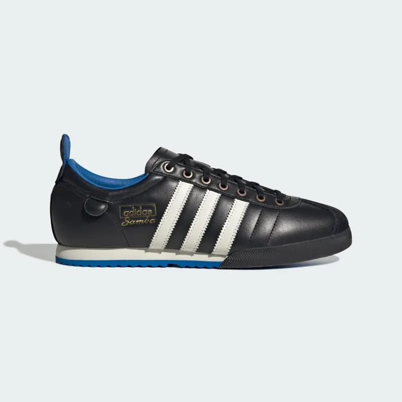 Adidas Samba 62 Core Black / Cloud White / Blue Bird | IH8603