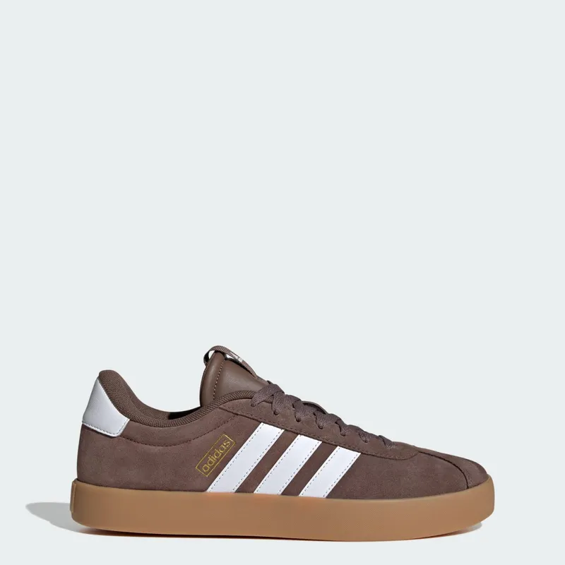 Adidas VL Court 3.0 Earth Strata / Cloud White / Gold Metallic | JP7536