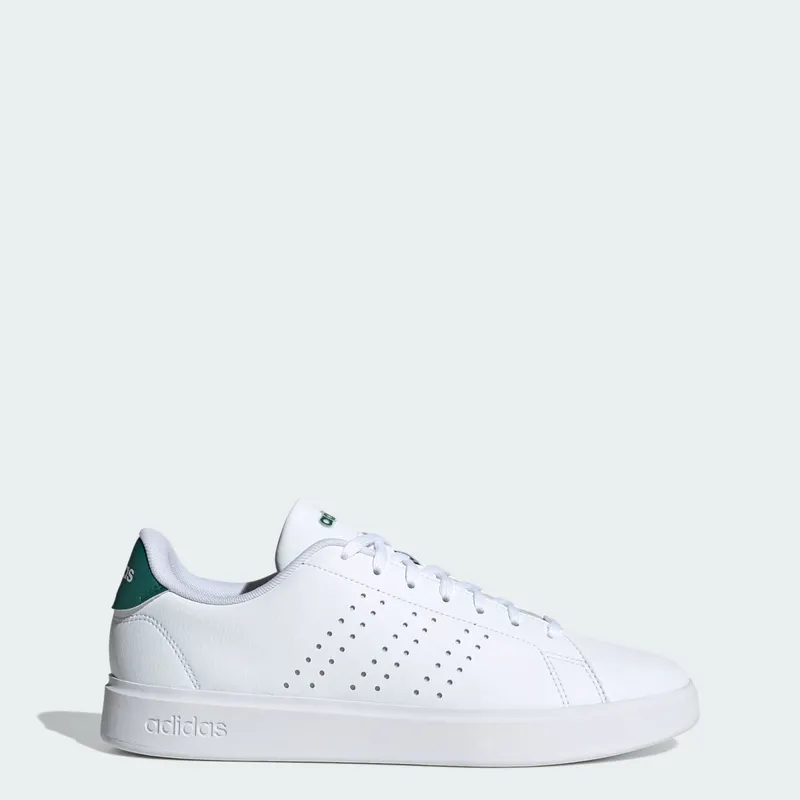 Adidas Advantage 2.0 Cloud White / Core Black / Collegiate Green | IG9166