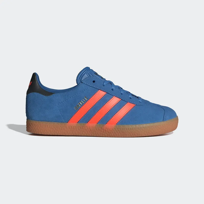 Adidas Gazelle Kids Focus Blue / Solar Orange / Core Black | JP7124