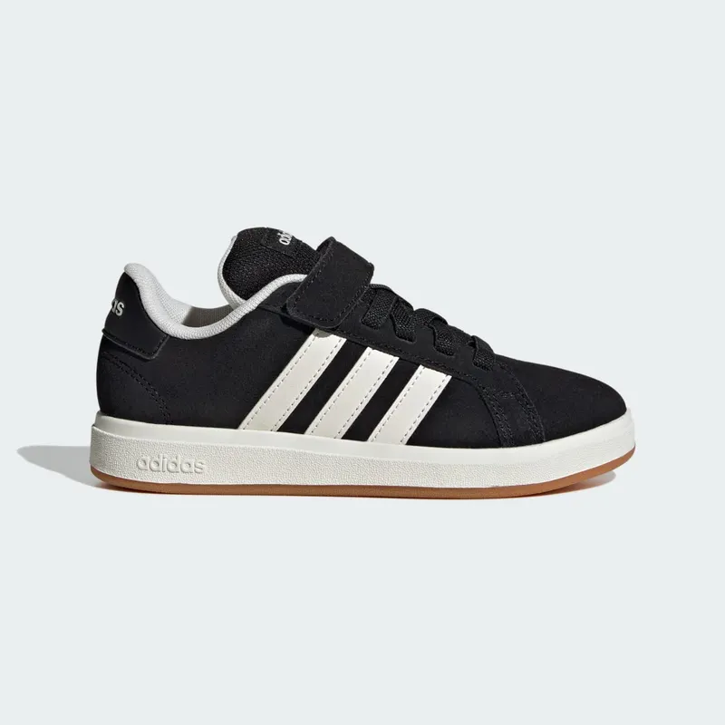 Adidas Grand Court 00s Kids Core Black / Off White / Gum | JP5896