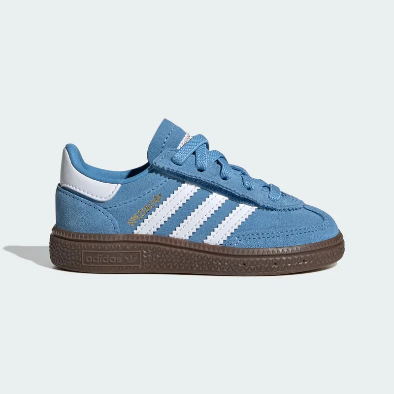 Adidas Handball Spezial Comfort Closure met Elastische Veters Kids Light Blue / Cloud White / Gum | JI2900