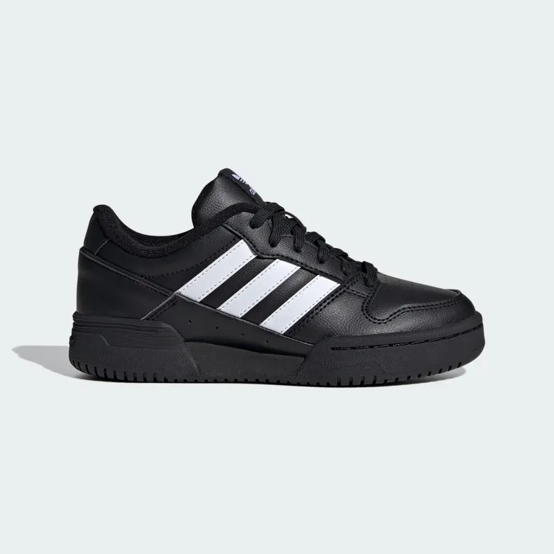 Adidas Team Court 2.0 STR Shoes Kids Core Black / Cloud White / Cloud White | ID6630