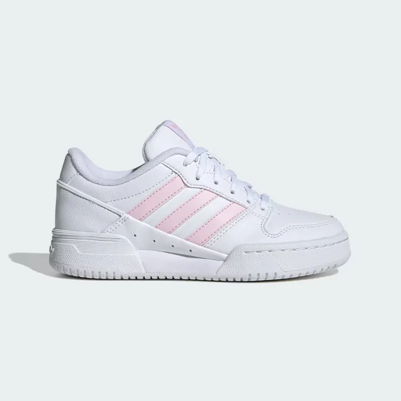 Adidas Team Court 2.0 STR Shoes Kids Cloud White / Clear Pink / Cloud White | ID6632