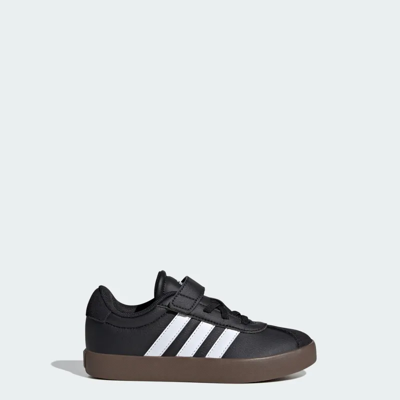 Adidas VL Court 3.0 Skateboardschoenen Kids Core Black / Cloud White / Core Black | ID9154
