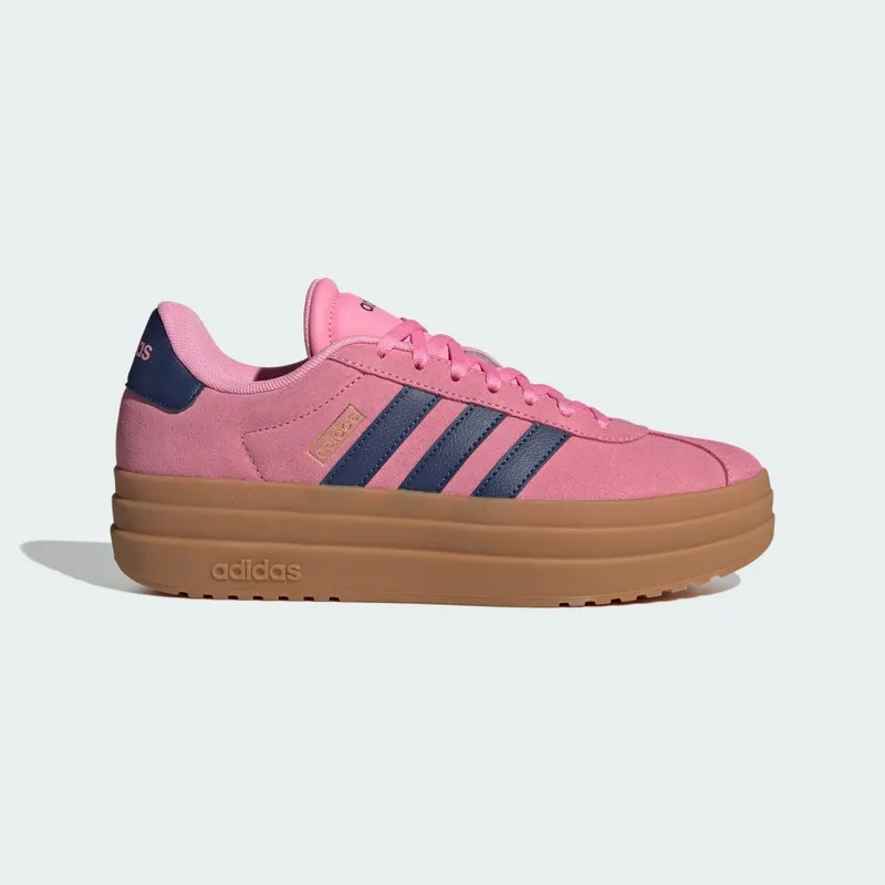 Adidas VL Court Bold Bliss Pink / Dark Blue / Gold Metallic | JI1789