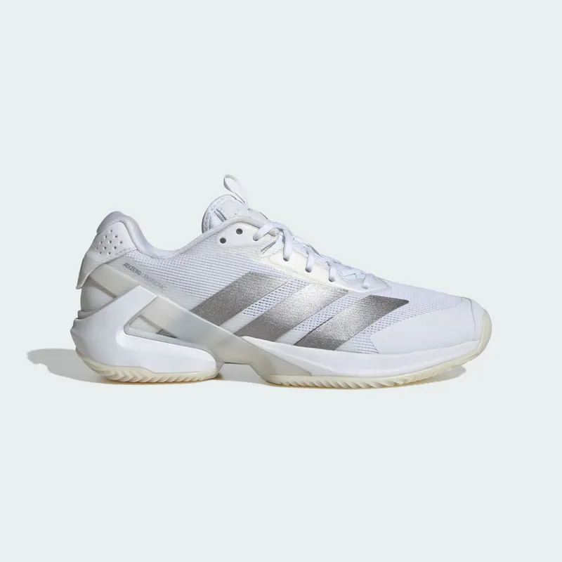 Adidas Adizero Ubersonic 5 Clay Tennisschoenen Cloud White / Silver Metallic / Cloud White “Clay/Cloud White/Silver Metallic/Cloud White” | JS2890