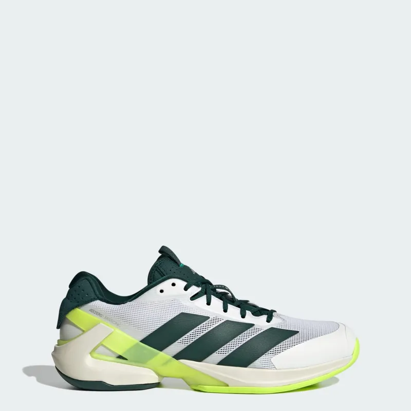 Adidas Adizero Ubersonic 5 Tennisschoenen Cloud White / Aurora Ivy / Lucid Lemon | JR2714