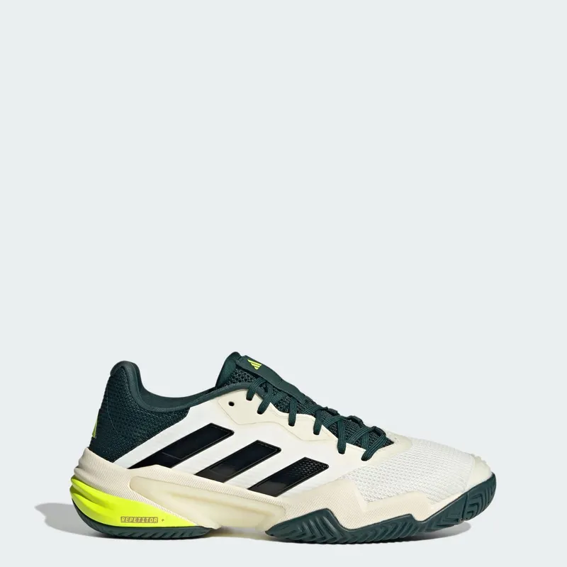 Adidas Barricade 13 Tennis Off White / Core Black / Powder Teal “Off White/Core Black/Teal” | JH5129