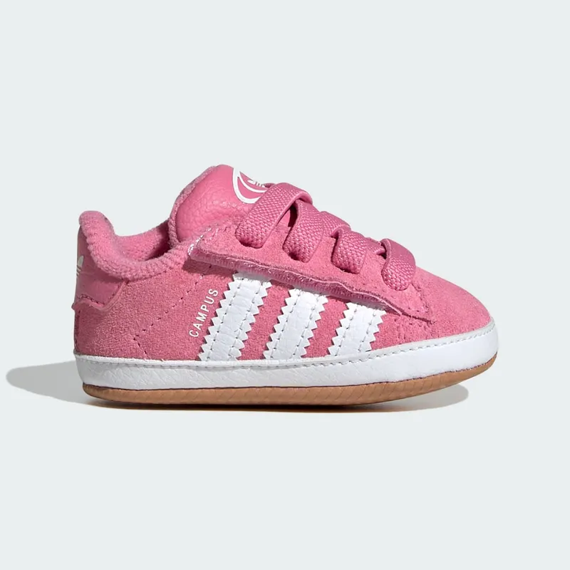 Adidas Campus Crib Kids Bliss Pink / Cloud White / Gum | JS3844