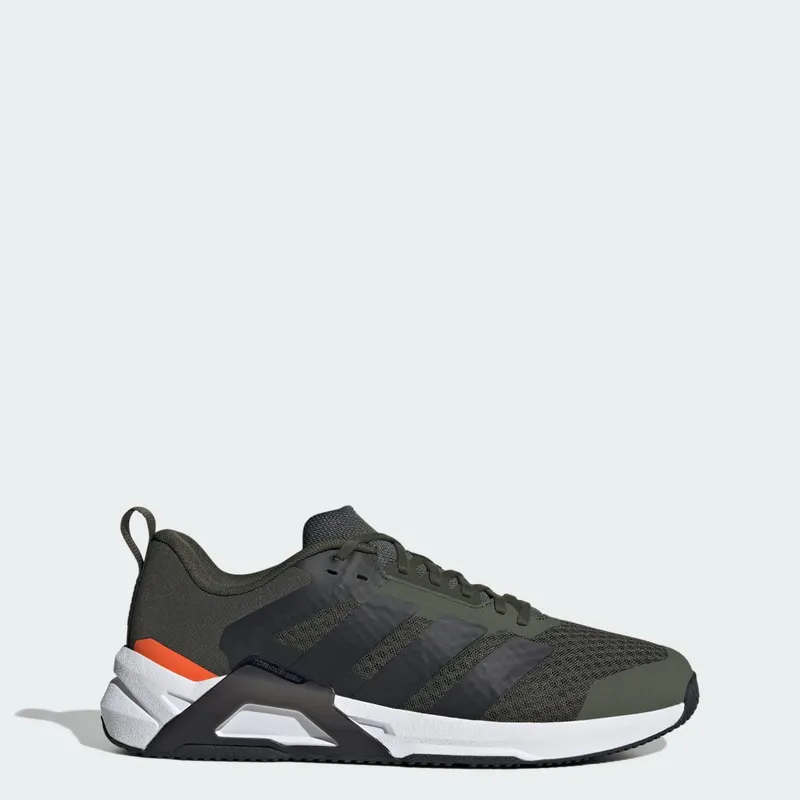 Adidas Dropset Control Trainingsschoenen Night Cargo / Core Black / Impact Orange | JR9294