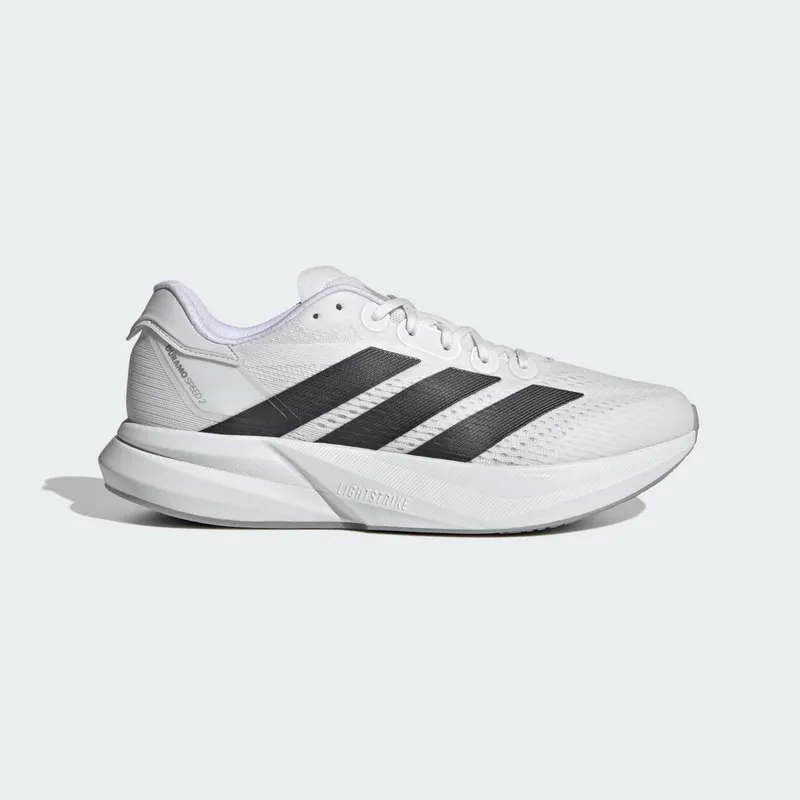 Adidas Duramo Speed 2 Hardloopschoenen Cloud White / Core Black / Halo Silver | IH8206