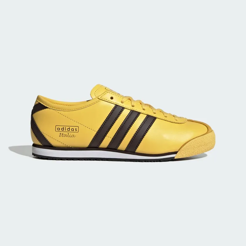 Adidas Italia 70s Spring Yellow / Dark Brown / Core Black | JQ9071