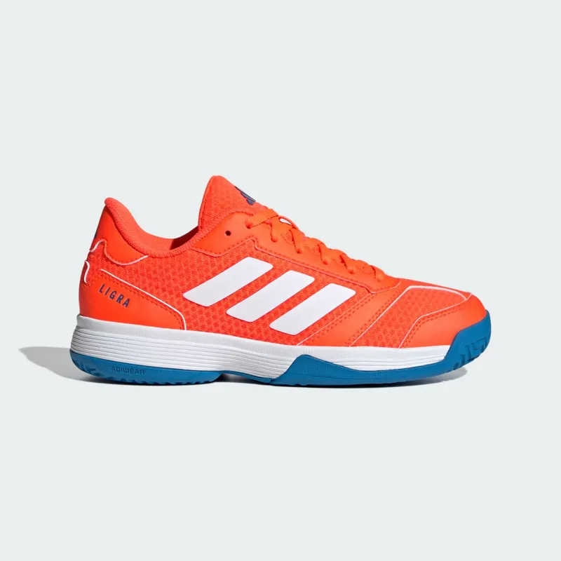 Adidas Ligra 8 Indoor Kids Team Solar Orange / Cloud White / Cloud White | JR9299