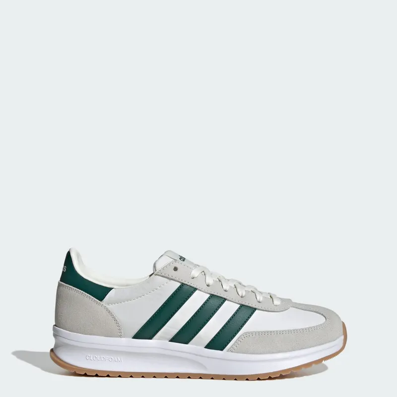 Adidas RUN 70s 2.0 Core White / Collegiate Green / Off White | JR8594