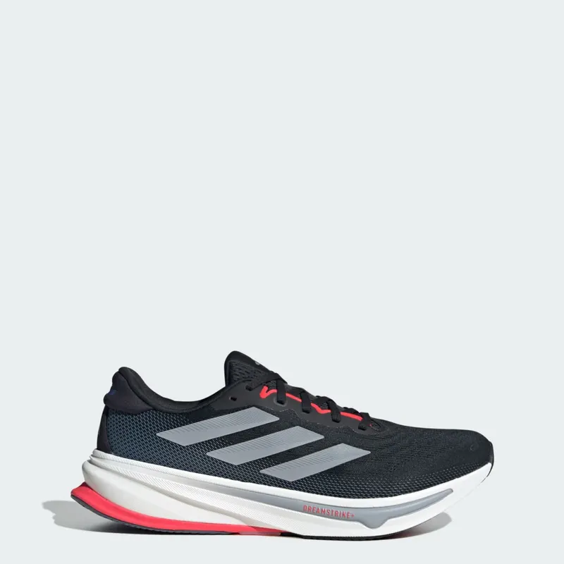 Adidas Supernova Rise 2 Hardloopschoenen Core Black / Halo Silver / Lucid Red | JQ7699