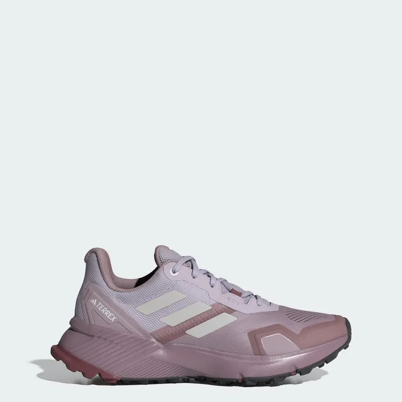 adidas Terrex Soulstride Trail Running Preloved Fig Grey One Burgundy | IH3450