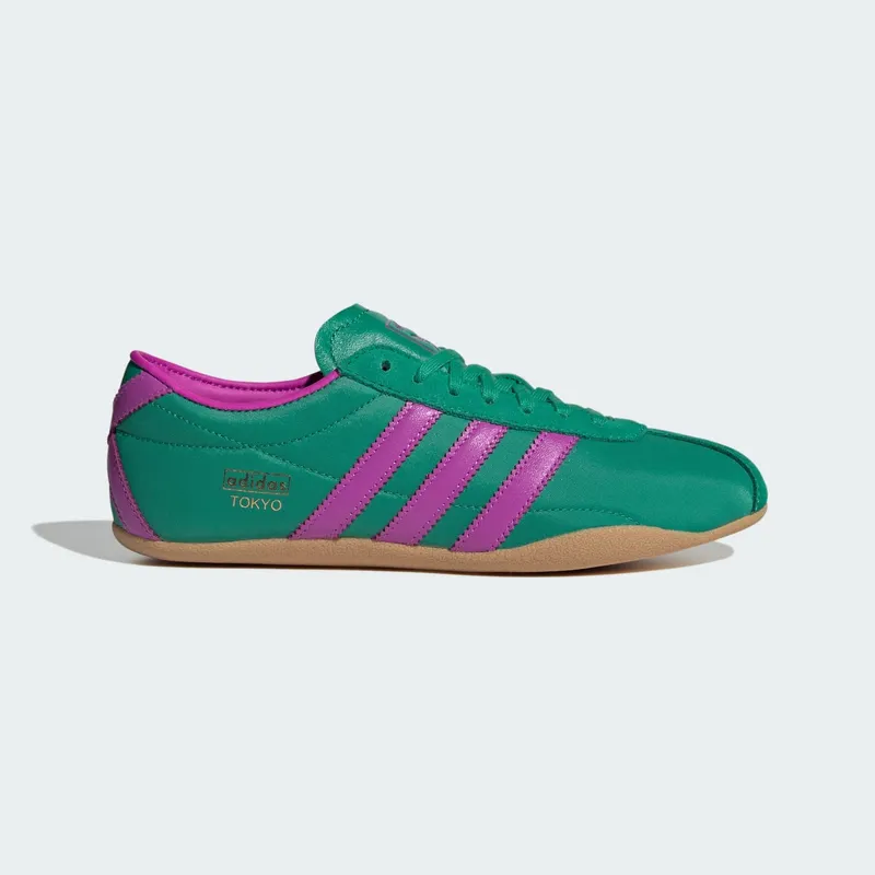 Adidas Tokyo Court Green / Purple Burst / Gum | JQ0583