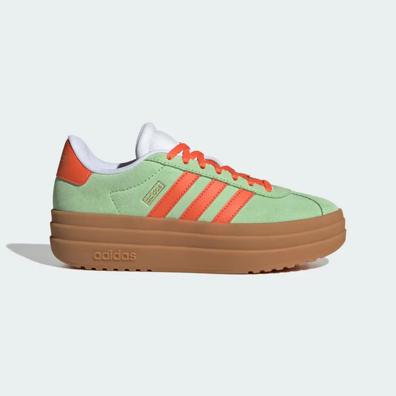 Adidas VL Court Bold Lifestyle Kids Semi Green Spark / Semi Impact Orange / Cloud White | JQ4557