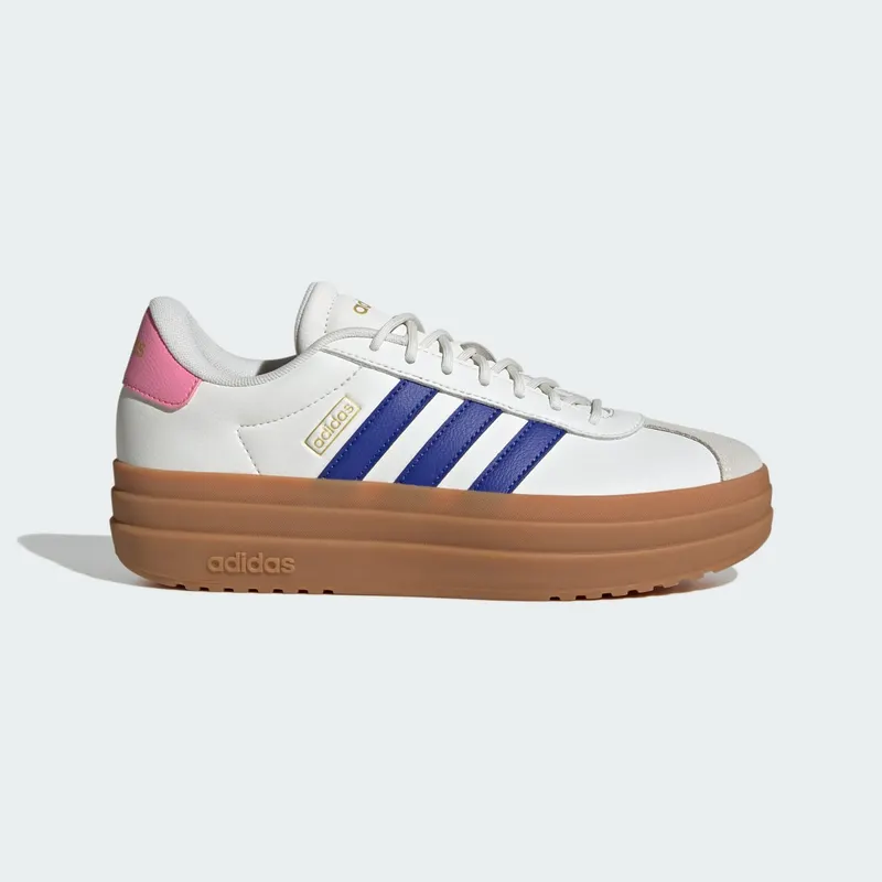 Adidas VL Court Bold Core White / Semi Lucid Blue / Bliss Pink | JQ5643