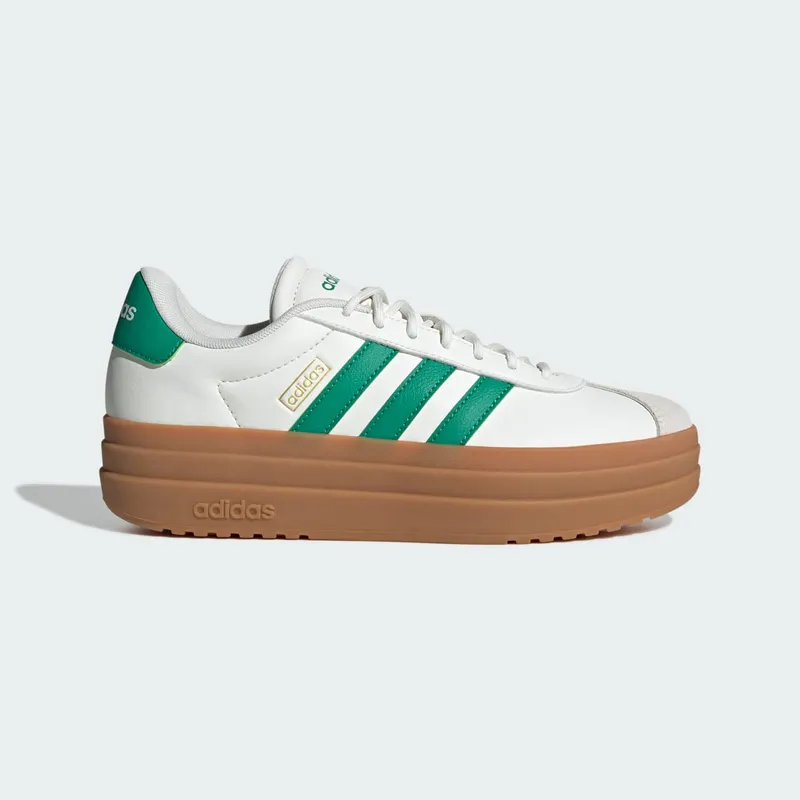 Adidas VL Court Bold Core White / Court Green / Gold Metallic | JQ7832