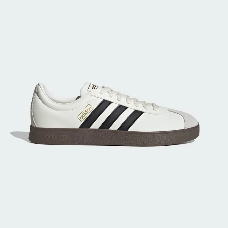 Adidas VL Court Classic Shoes Cream White / Core Black / Gum | JI0497