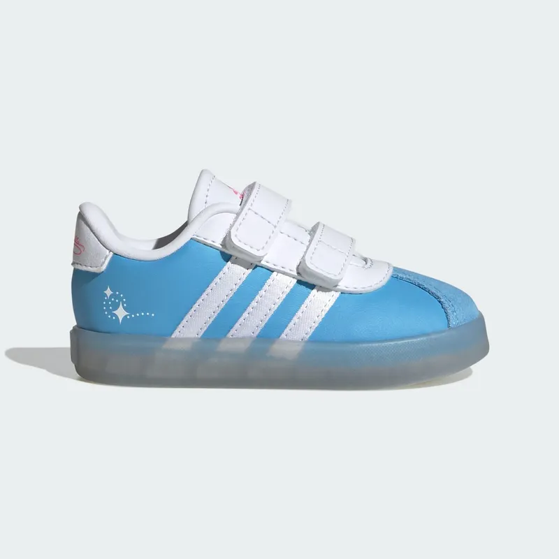Adidas adidas Disney Assepoester VL Court 3.0 Sneakers Kids Semi Blue Burst / Cloud White / Lucid Pink | JR4900