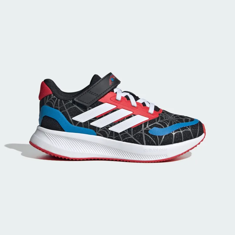 Adidas adidas Marvel Spider-man Runfalcon Kids Core Black / Cloud White / Pure Ruby | JR5660