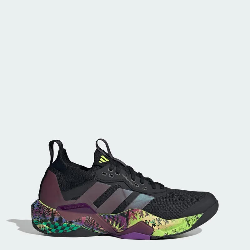Adidas adidas X Jeremy Scott Pride Rapidmove Adv 2 Core Black / Aurora Met. / Acid Yellow “Core Black/Yellow” | JR6401