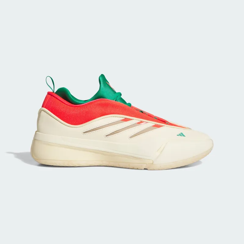 Adidas Dame 9 Warm Vanilla / Lucid Red / Warm Sandstone | JH6627