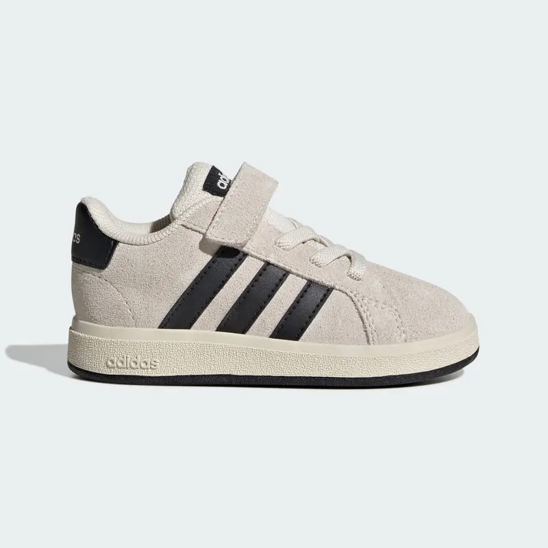 Adidas Grand Court 2.0 Sneakers Kids Wonder White / Core Black / Cloud White | JR0778