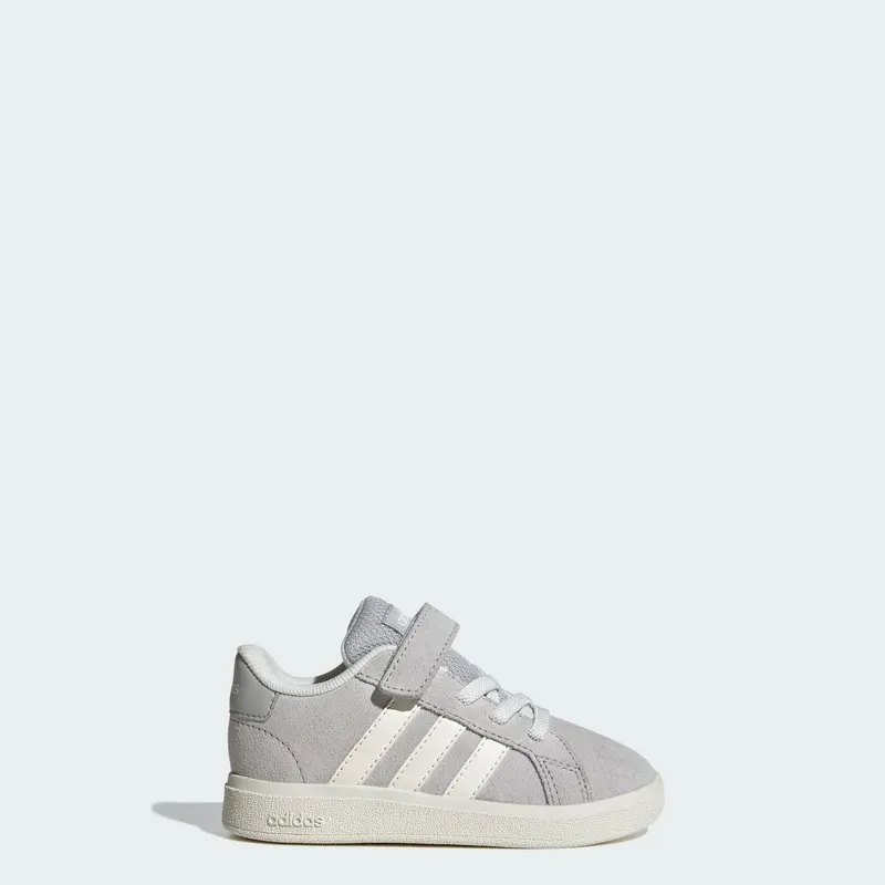 Adidas Grand Court 2.0 Sneakers Kids Grey Two / Off White / Cloud White | JR0782