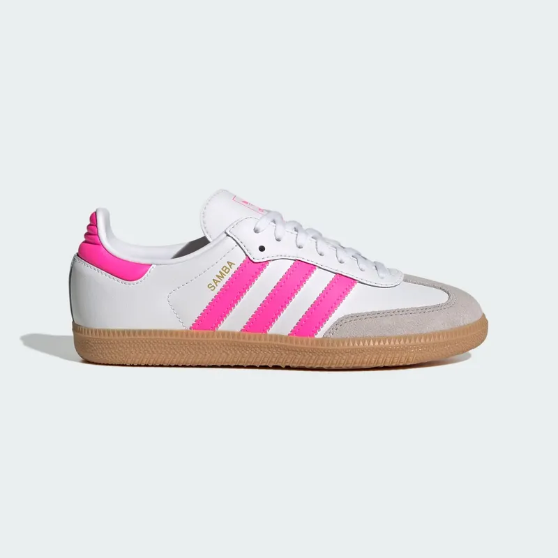 Adidas Samba OG Kids Cloud White / Lucid Pink / Gum | JQ2831