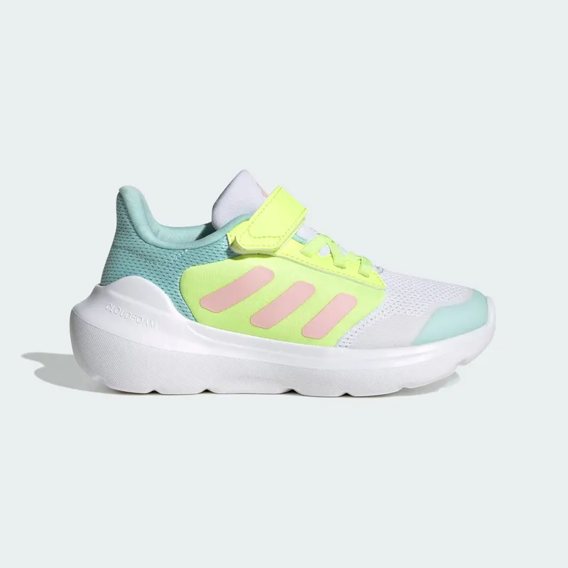 Adidas Tensaur Run 2.0 Kids Cloud White / Clear Pink / Hi-Res Yellow “Cloud White/Clear Pink/Yellow” | JR6072