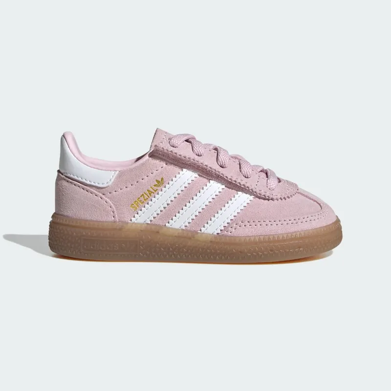 Adidas Handball Spezial Comfort Closure met Elastische Veters Kids Clear Pink / Cloud White / Gum | JR2106